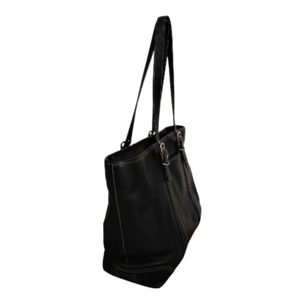 Coach Vintage Hampton Black Large Tote Bag - Picture 5 of 14